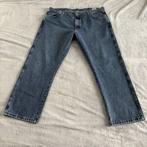 Wrangler Regular Fit Jeans Men's Blue Denim Classic Casual Pants 40x32‎